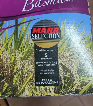 Рис басматі MARR Selection 5 кг, Італія - фото № 1