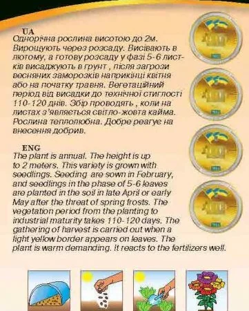 Насіння тютюну "Вірджинія Голд" 0,05 гр. - фото № 2