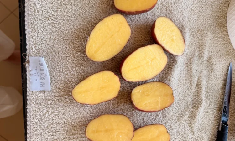 Розовая картошка сорт Алюет высшего качества - фото № 3