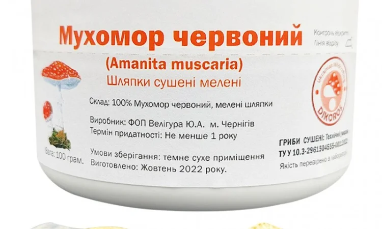 Шляпки мухомора червоного сушені - фото № 3