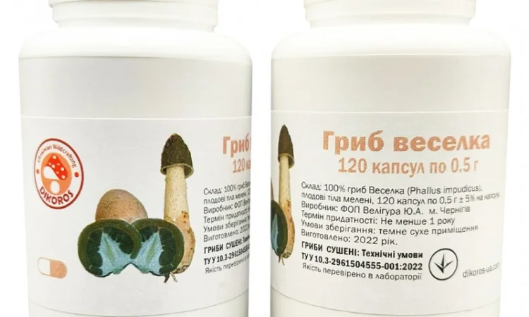 Гриб “Веселка” в капсулах для здоров'я - фото № 4