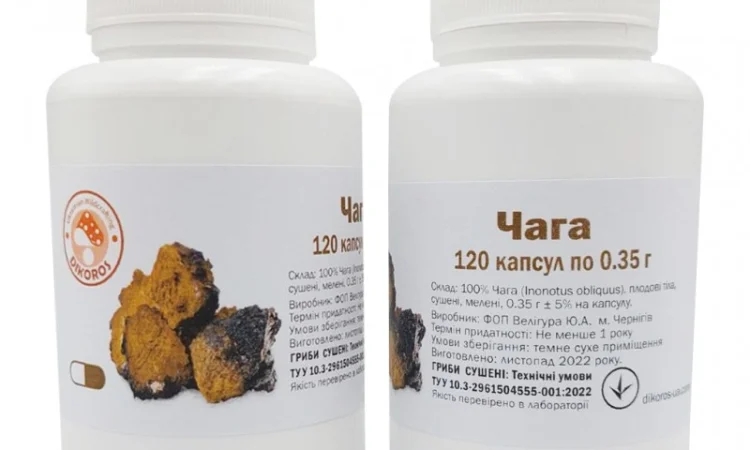 Гриб “Чага” в капсулах 120 шт. - фото № 2