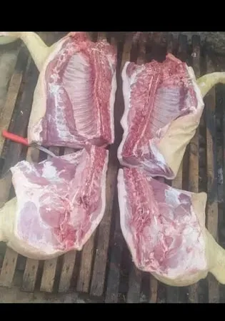 Домашняя свинина: полутуши и четверти - фото № 1