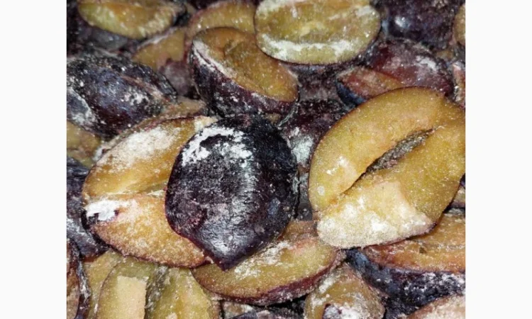 Слива заморожена без кісточки в упаковці 25 кг - фото № 1