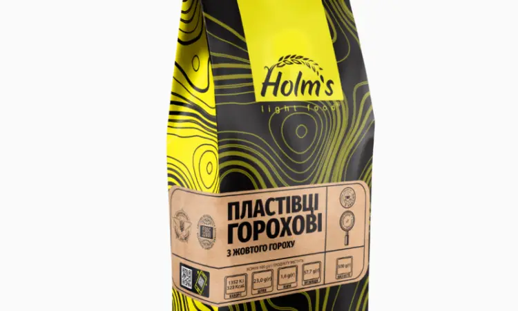 Пластівці горохові з жовтого гороху - фото № 1