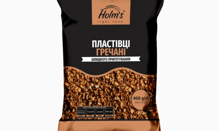 Пластівці гречані ТМ «Holm’s» - фото № 1