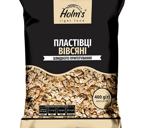 Овсяные хлопья ТМ «Holm’s» - фото № 1