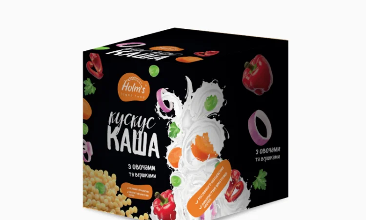 Каша кус-кус с овощами и сливками 480 г (12 шт.) - фото № 1