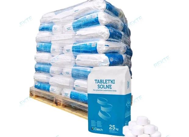Таблетированная соль Ciech для очистки воды - фото № 1