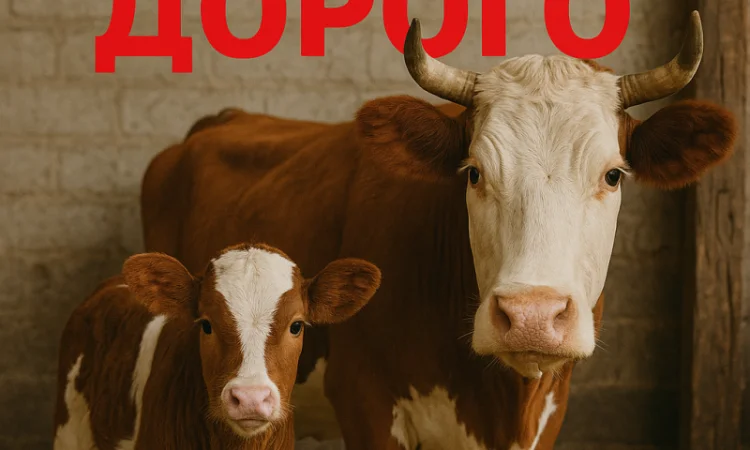 Корови телята з господарств оптом гурт - фото № 1