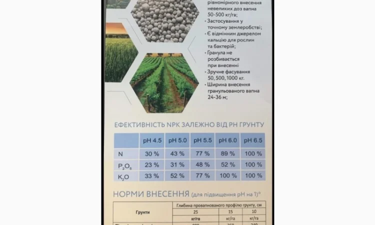 ВАПНО гранульоване - фото № 5