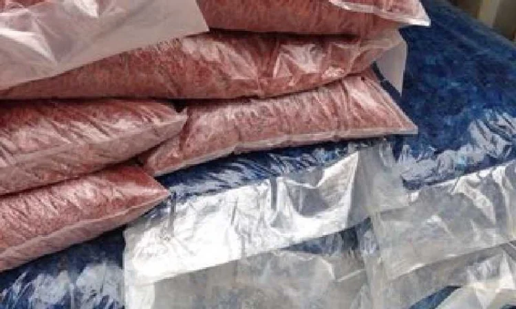 Щепа красная синяя - фото № 3