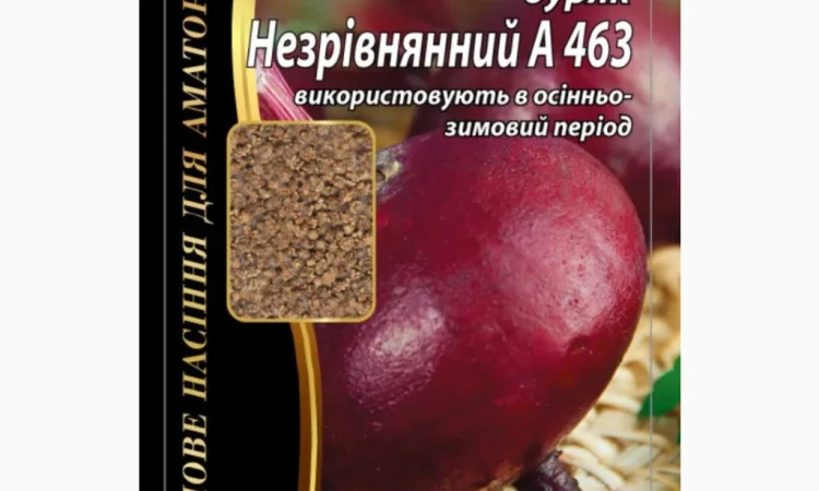 Буряк "Незрівнянний А 463" Агромаксі – Насіння буряка - фото № 1