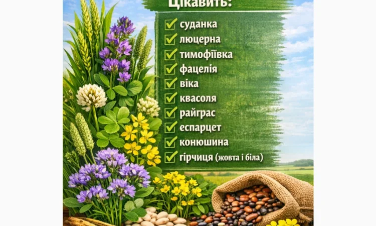 Куплю насіння кормових та сидеральних культур - фото № 1
