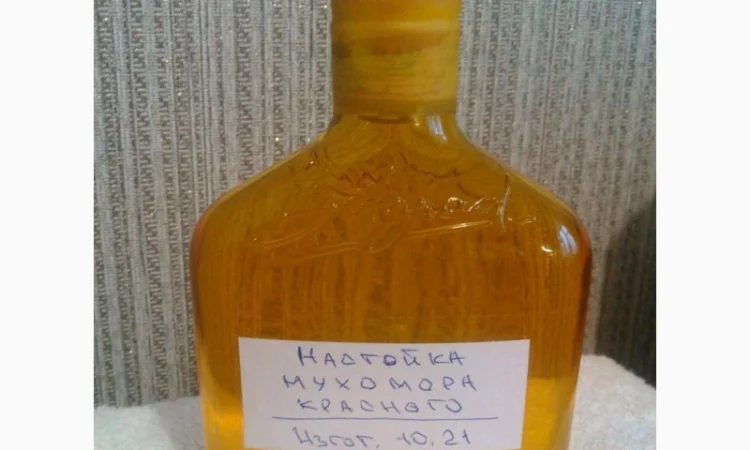 Мухомор красный -настойка - фото № 1