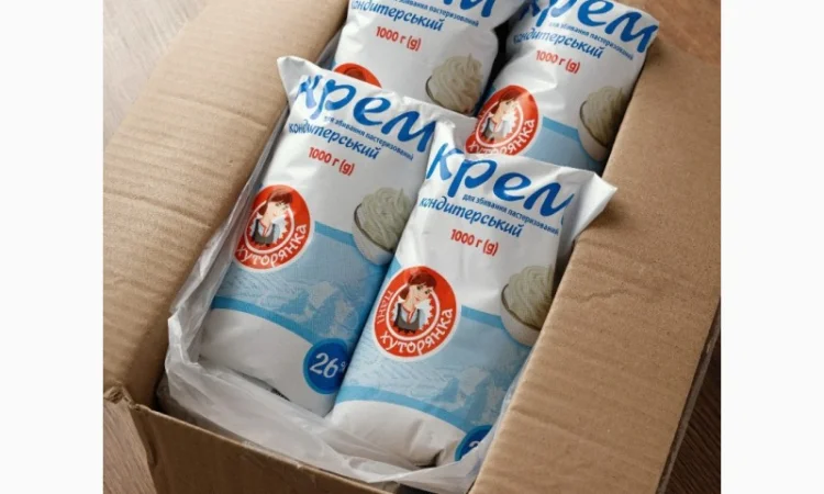 Кондитерські вершки 26% для збивання - фото № 1