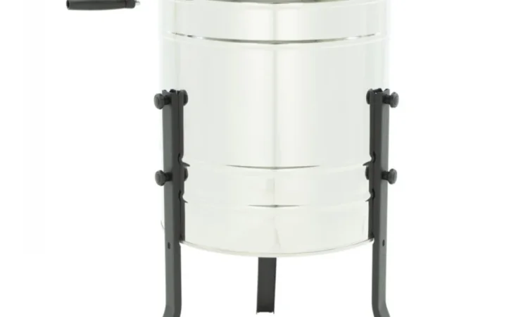 Продается новая медогонка диагональная 3-рамочная ручная 500 мм - фото № 2