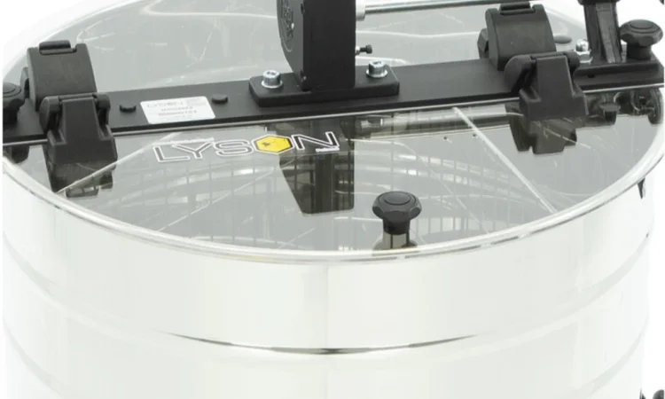 Продается новая медогонка диагональная 3-рамочная ручная 500 мм - фото № 4