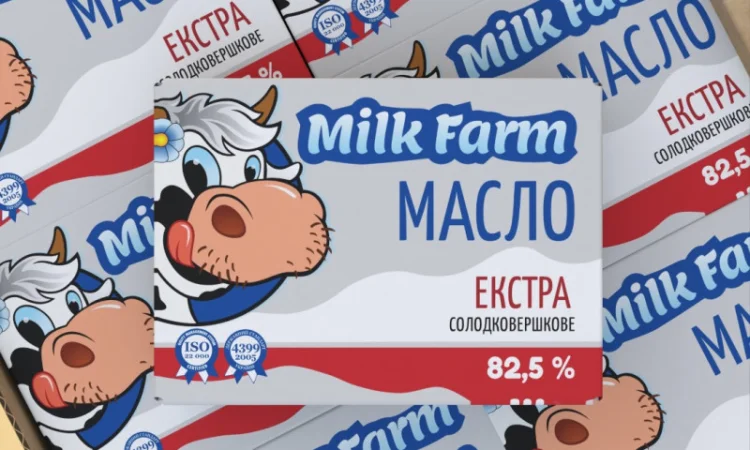 Сладкое масло "Экстра" 82,5% от Milk Farm - фото № 1