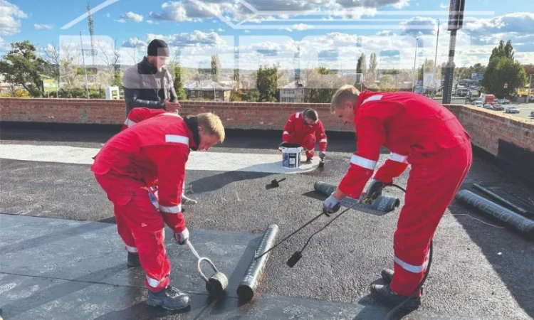 Монтаж євроруберойду для м'якої покрівлі - фото № 3