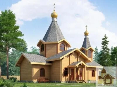 Виготовлення зрубів дерев’яних церков і будинків під ключ - фото № 7