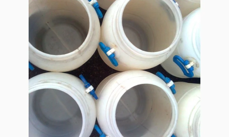 Продается пластиковая фляга (бидон) на 30 л для пищевых жидкостей - фото № 6