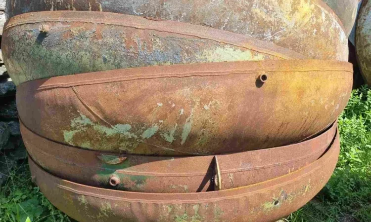 Полусфера ковпак боковушка чан донышко бочки 2 метра - фото № 2