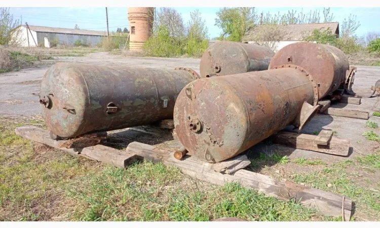 Бочка Топка для пиролизной печи, диаметр 1 м, длина 3.18 м - фото № 1