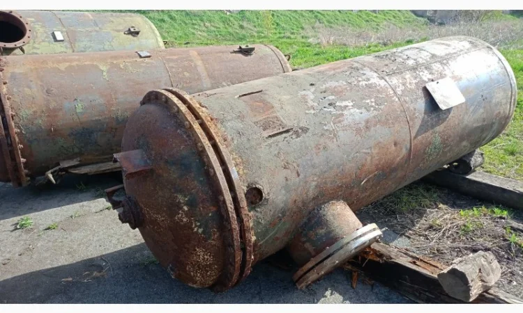 Бочка Топка для пиролизной печи, диаметр 1 м, длина 3.18 м - фото № 5