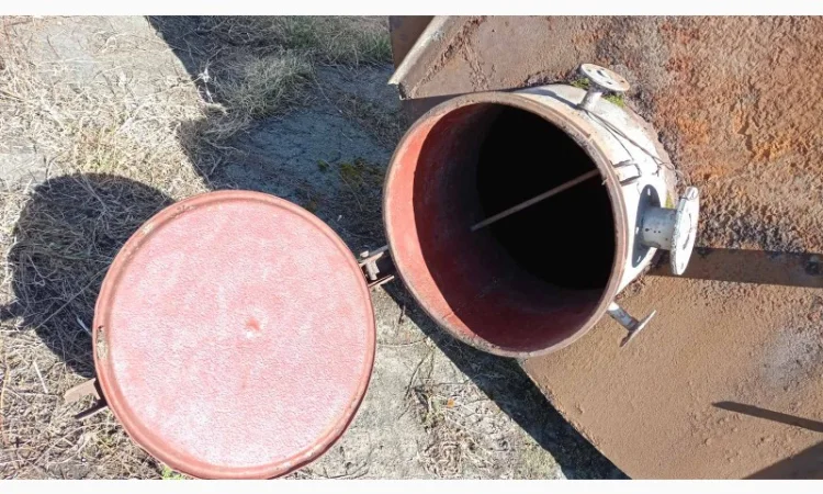 Эмалированная цистерна 16 кубов – бочка-отстойник - фото № 6