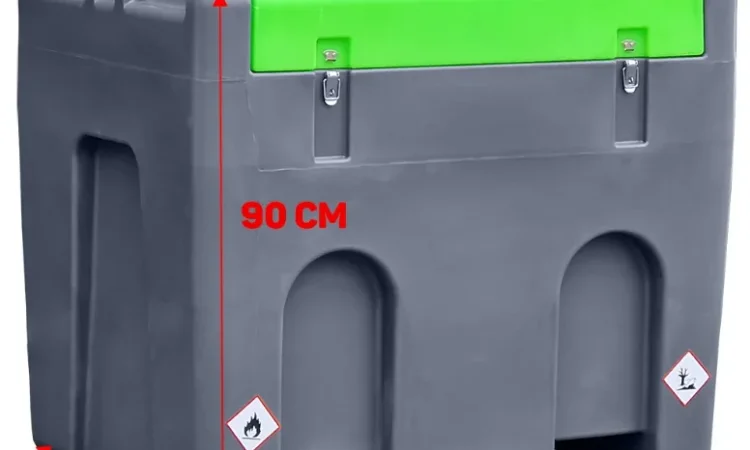 Мобильный бак Metcor 430л с насосом DT-430 для дизельного топлива - фото № 4