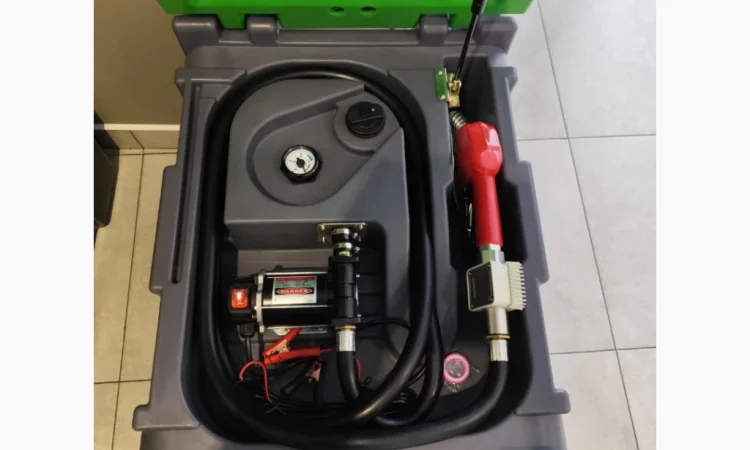 Мобільний бак Metcor 200л з насосом DT-200 для дизельного пального - фото № 3