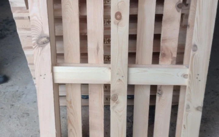 Поддон деревянный сосна усиленный 1200*1000*140 - фото № 1