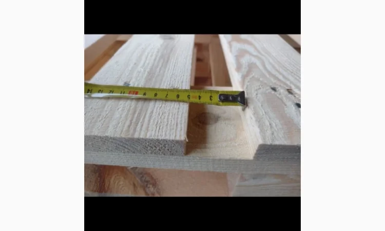 Поддон деревянный сосна усиленный 1200*1000*140 - фото № 4