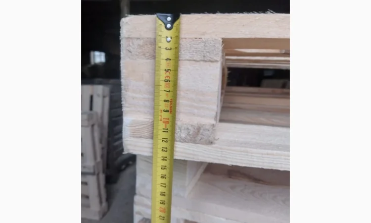 Поддон деревянный сосна усиленный 1200*1000*140 - фото № 5