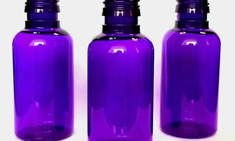 Цветные пластиковые флаконы 50 мл - фото № 2