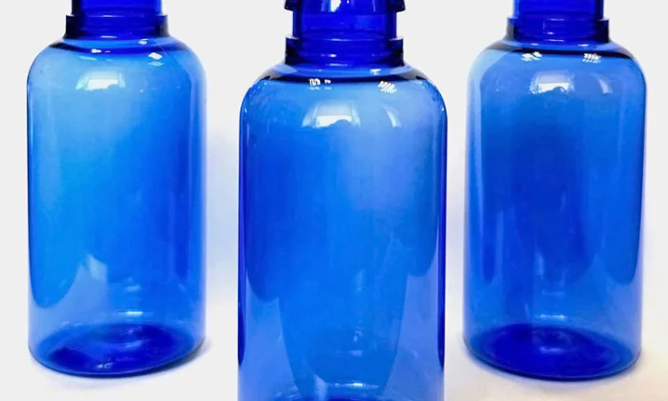 Цветные пластиковые флаконы 50 мл - фото № 4