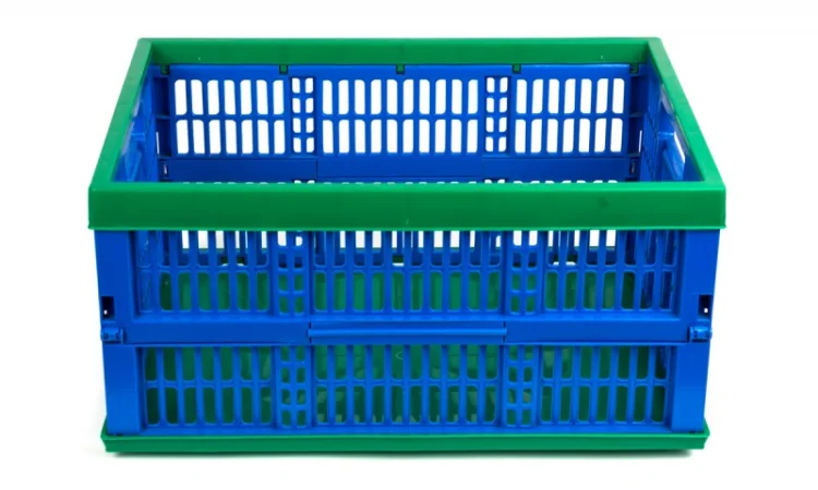 Ящик пластиковый разкладной (488х355х235) - фото № 1