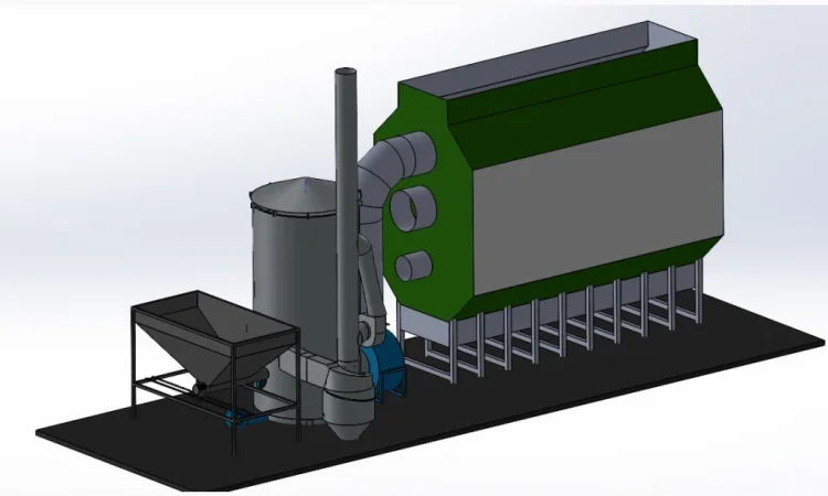 Теплогенератори зі спіральним теплообмінником для сушіння зерна та обігріву - фото № 5