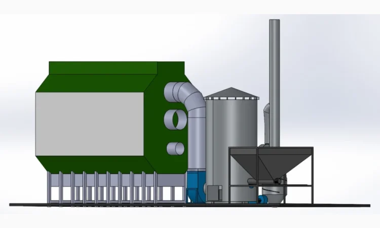 Теплогенератори зі спіральним теплообмінником для сушіння зерна та обігріву - фото № 7