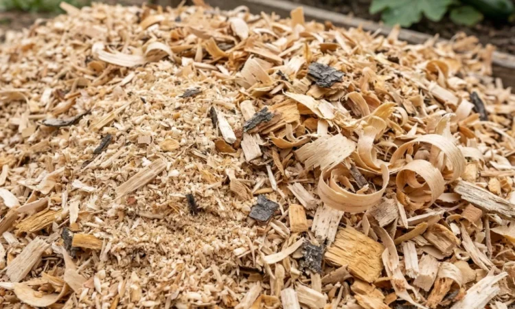 Тирса и опилка для мульчирования - фото № 1