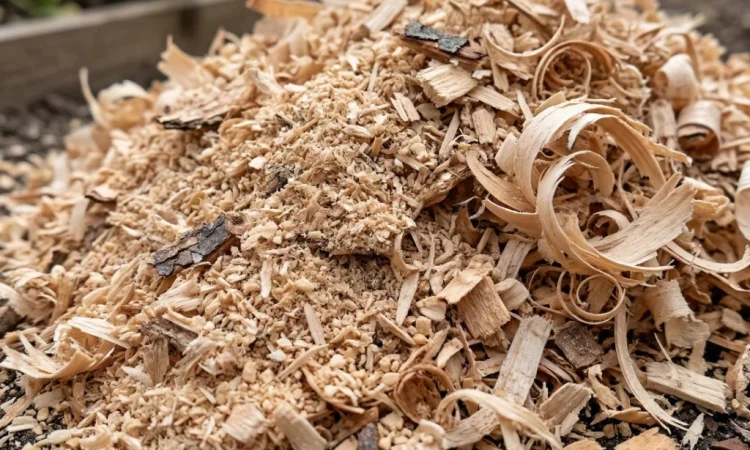 Продается древесная тирса для мульчирования - фото № 1