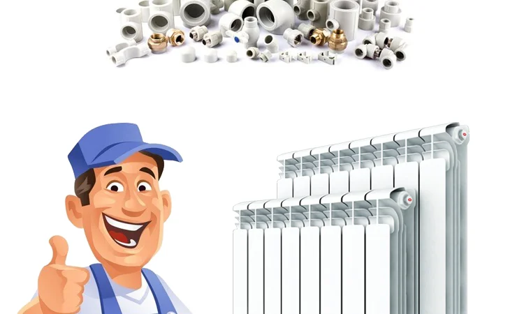 Алюминиевые радиаторы отопления - секционные батареи - фото № 1