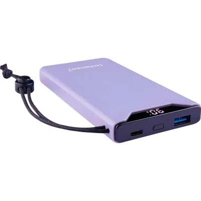 Батарея универсальная Intenso F10000 10000mAh QC3.0 purple - фото № 2