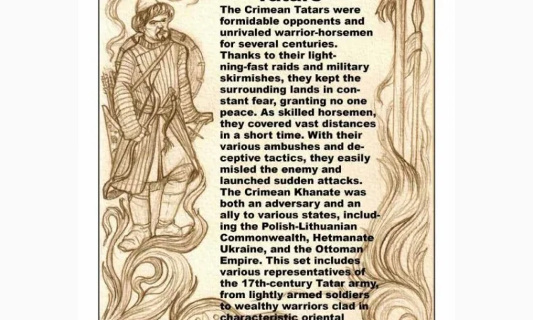 Набір солдатиків Кримські татари воїни 8 шт. - фото № 3