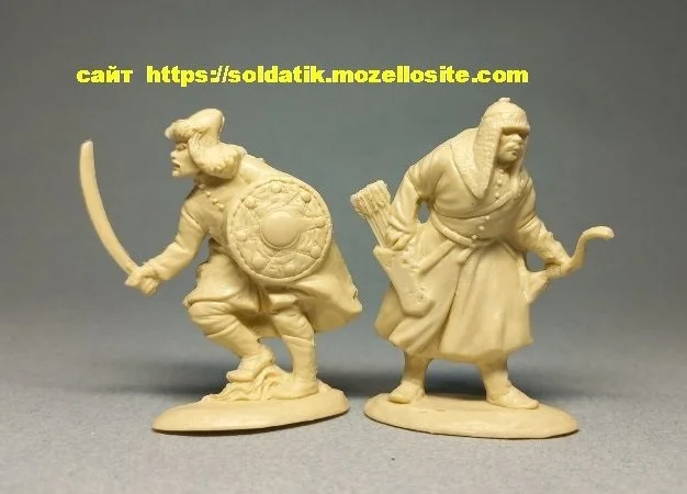 Набір солдатиків Кримські татари воїни 8 шт. - фото № 2