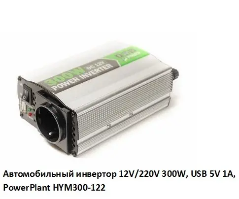 Автомобильный инвертор 12V/220V 300W - фото № 2