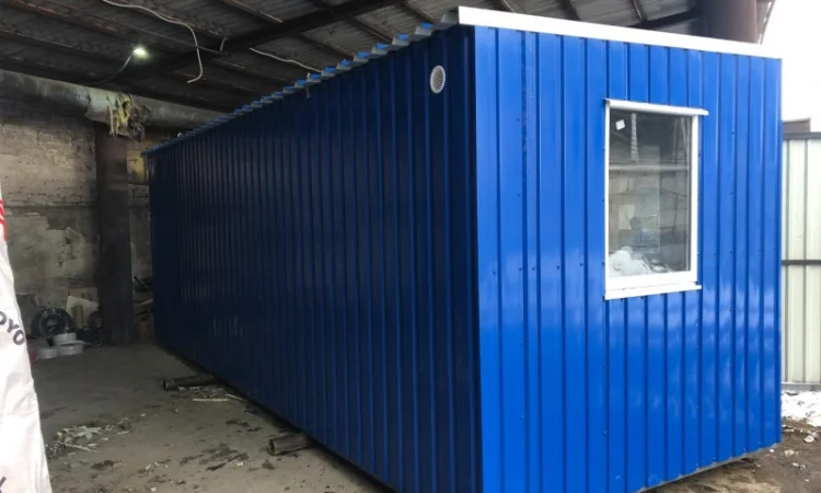 Утеплённый мобильный офис 7*2 м - фото № 3