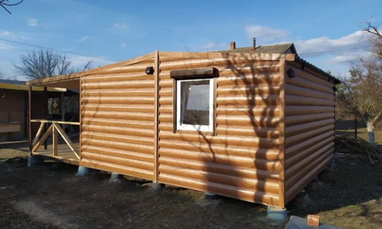 Дачний будинок 25 м² з терасою - фото № 5