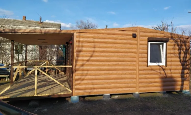 Дачний будинок 25 м² з терасою - фото № 4